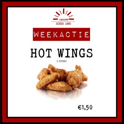 hot wings 2 stuks